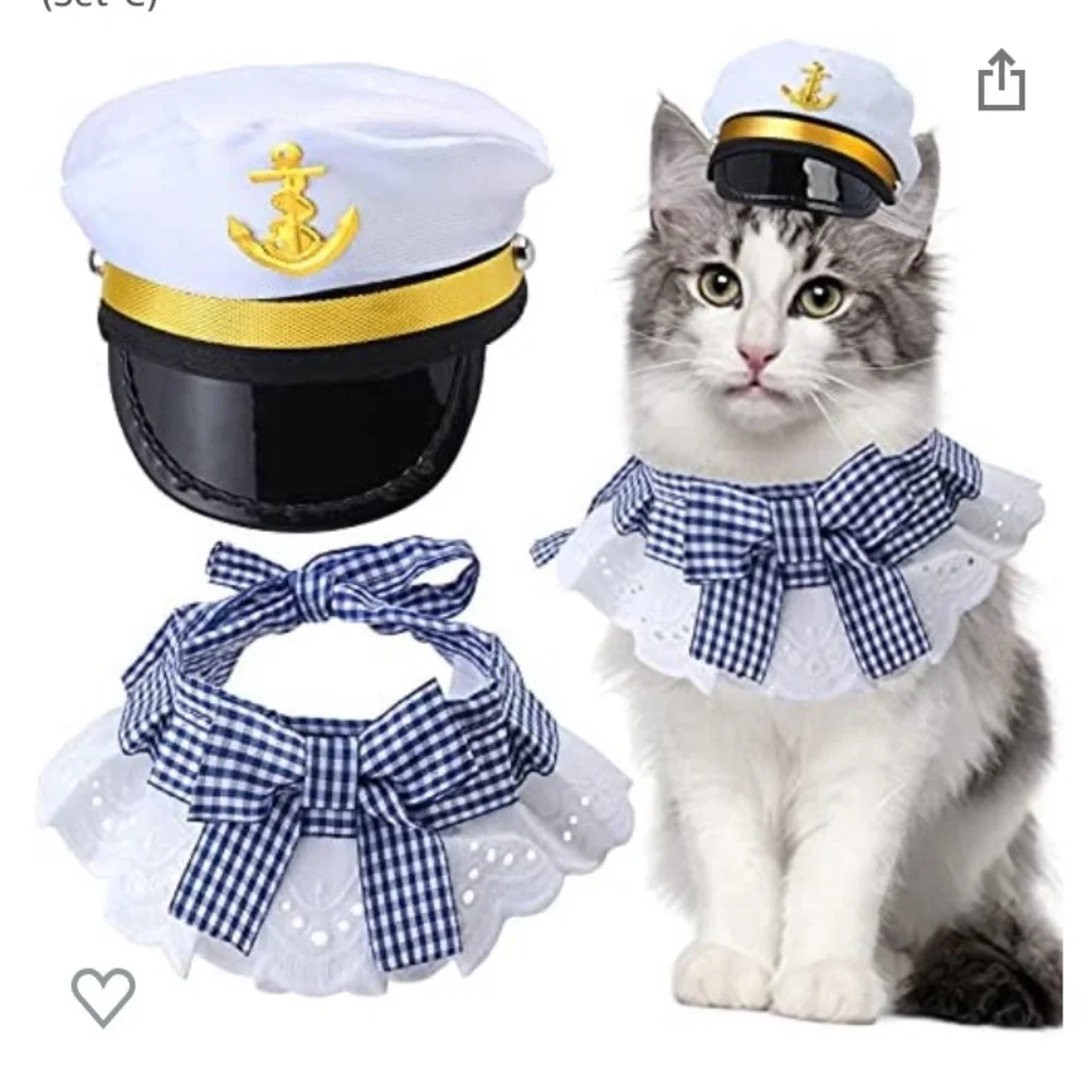 Pet sailor costume